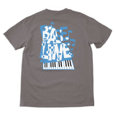 Baseline - Jazz Tee (Charcoal/Blue & White)